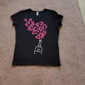 Sparkle Mi Amore T-Shirt , Size L